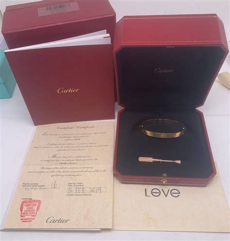 cartier love bracelet preloved.